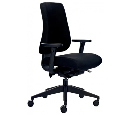 Canadian Ergo 03 kontorstol m/armlæn - Sort