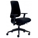 Canadian Ergo 03 kontorstol m/armlæn - Sort