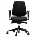 Canadian Ergo 02 kontorstol m/armlæn - Sort