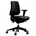 Canadian Ergo 02 kontorstol m/armlæn - Sort