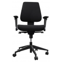 Canadian Ergo 01 kontorstol m/armlæn - Sort