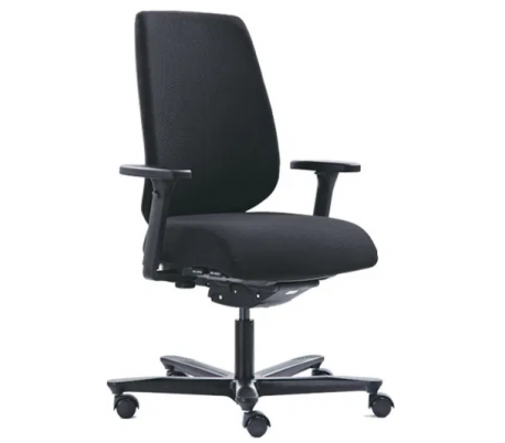 Canadian Ergo 04 kontorstol m/armlæn - Sort