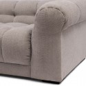Cobble Hill 3,5 personers sofa i polyester B235 cm - Sort/Jordbrun