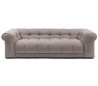Cobble Hill 3,5 personers sofa i polyester B235 cm - Sort/Stengrå
