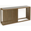 Sideboard i egetræ B180 cm - Rustik natur