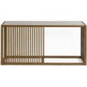 Sideboard i egetræ B180 cm - Rustik natur