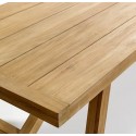 Havebord i teaktræ 260 x 105 cm - Natur