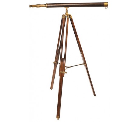Authentic Models Kikkert på tripod stativ H170 cm - Rustfri stål