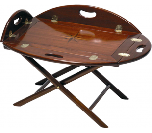 Authentic Models Teleskop på tripod stativ H170 cm - Mørkebrun/Messing 2