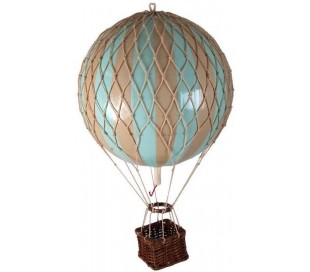 Authentic Models Jules Verne Luftballon H70 x Ø42 cm - Hvid/Elfenbenshvid