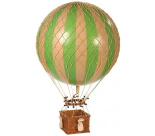 Authentic Models Jules Verne Luftballon H70 x Ø42 cm - Mint/Elfenbenshvid