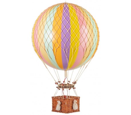 Authentic Models Jules Verne Luftballon H70 x Ø42 cm - Grøn/Elfenbenshvid