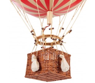 Authentic Models Jules Verne Luftballon H70 x Ø42 cm - Grøn/Elfenbenshvid 2