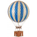 Authentic Models Jules Verne Luftballon H70 x Ø42 cm - Rød/Elfenbenshvid