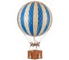 Authentic Models Jules Verne Luftballon H70 x Ø42 cm - Blå/Elfenbenshvid