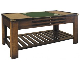 Authentic Models Spilbord 45 x 45 cm - Vintage honningbrun