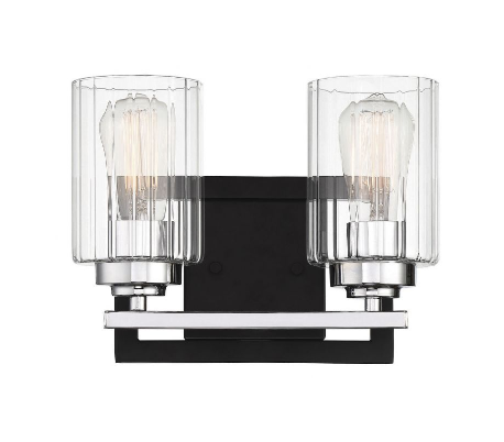 Redmond 3 Badeværelseslampe B51 cm - Poleret krom/Klar