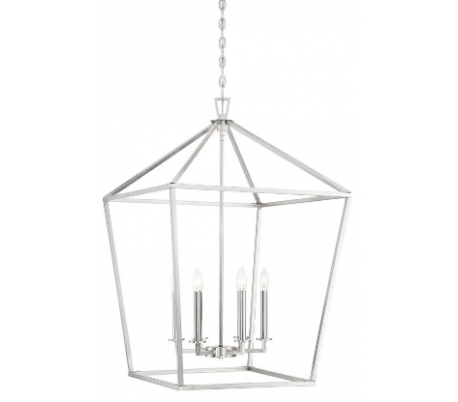 Townsend 6 Foyer Lysekrone 61 x 61 cm - Antik bronze