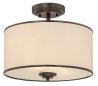 Grove 2 Plafond Ø36 cm - Antik bronze/Creme