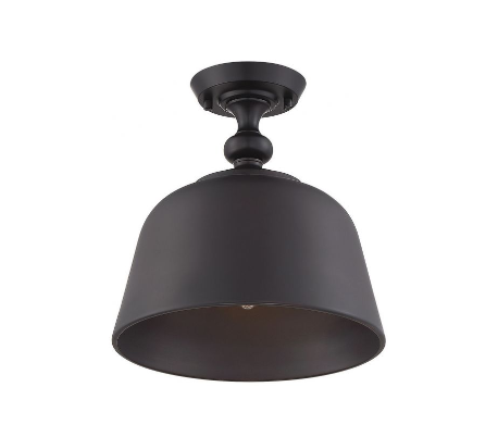 Herndon 3 Semi-Flush Plafond Ø66 cm - Antik bronze/Opalhvid