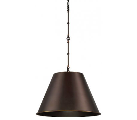 Alden 1 Loftlampe Ø46 cm - Varm messing