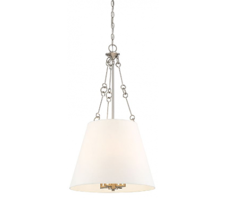 Austin 4 Loftlampe Ø46 cm - Varm messing/Hvid