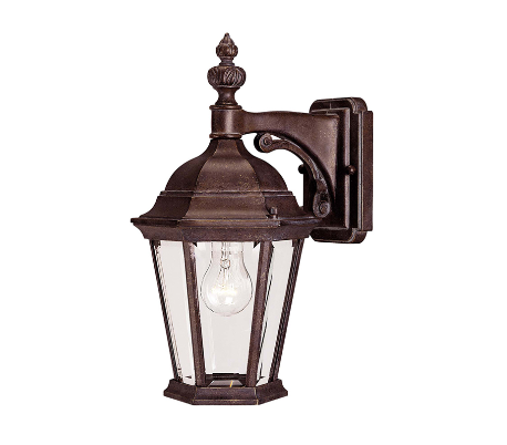 Wakefield 1 Væglampe H51 cm - Patineret valnød