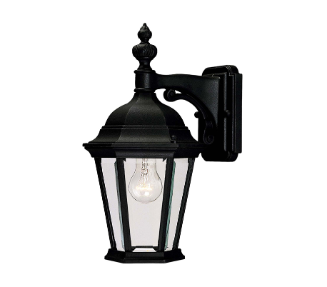 Wakefield 1 Væglampe H39 cm - Patineret valnød