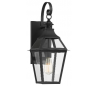 Jackson 1 Væglampe H57 cm - Mat sort/Klar
