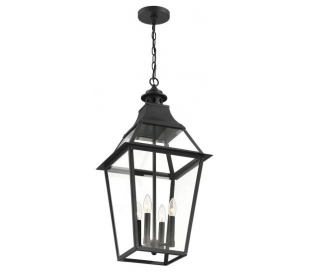 Jackson 3 Væglampe H65 cm - Mat sort/Klar 2