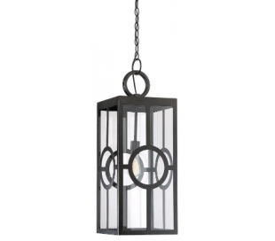 Jackson 4 Loftlampe 36 x 36 cm - Antik sort/Klar