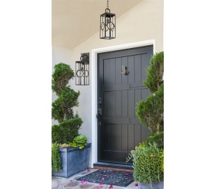 Lauren 1 Loftlampe 27 x 27 cm - Antik bronze/Klar 2