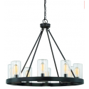 Inman 12 Loftlampe 114 x 48 cm - Antik bronze/Klar