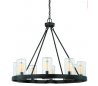 Inman 8 Loftlampe Ø81 cm - Antik bronze/Klar