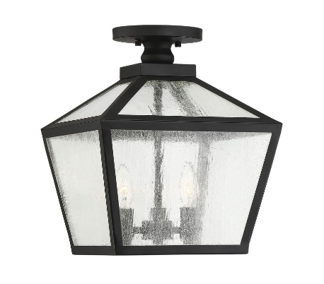 Via Fete 3 Loftlampe Ø23 cm - Antik brun/Klar med dråbe effekt