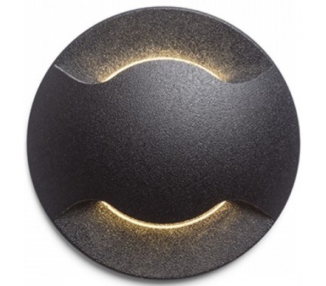 Kick ll Væglampe til indbygning Ø5 cm 3W LED - Hvid