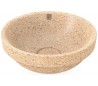 Woodio nedfældet håndvask Ø40 cm ECO - Natural aspen