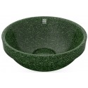 Woodio nedfældet håndvask Ø40 cm ECO - Charcoal