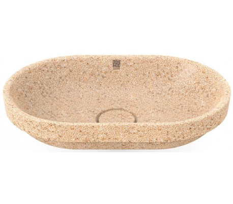 Woodio nedfældet håndvask Ø40 cm ECO - Natural aspen