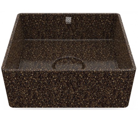 Woodio håndvask 40 x 40 cm ECO - Bær rød