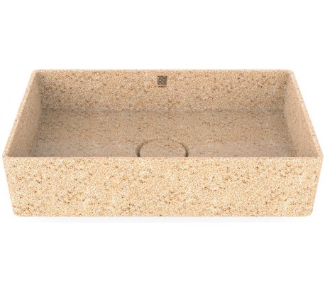 Woodio håndvask 40 x 40 cm ECO - Natural aspen