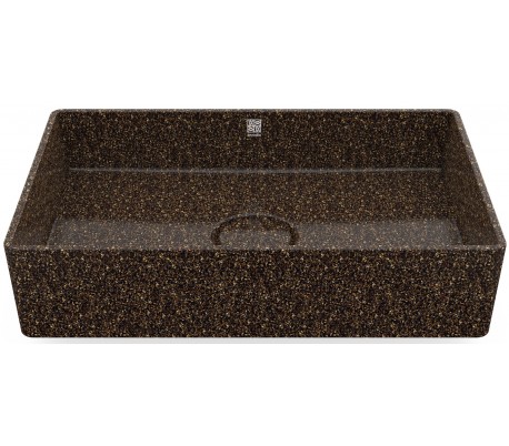 Woodio håndvask 60 x 40 cm ECO - Bær rød