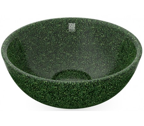 Woodio håndvask Ø40 cm ECO - Charcoal