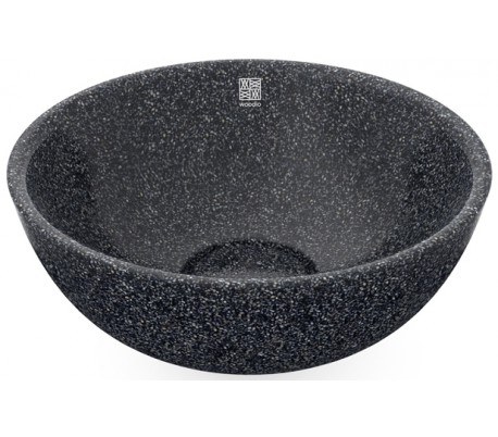 Woodio håndvask Ø40 cm ECO - Arktisk blå