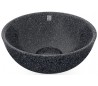 Woodio håndvask Ø40 cm ECO - Stengrå