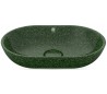 Woodio håndvask 60 x 40 cm ECO - Mosgrøn