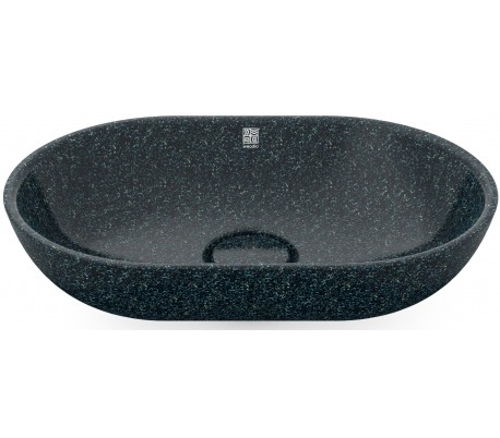 Woodio håndvask 60 x 40 cm ECO - Mosgrøn