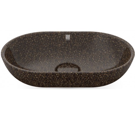 Woodio håndvask 60 x 40 cm ECO - Bær rød