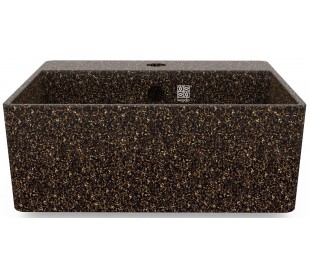 Woodio håndvask 40 x 40 cm ECO - Bær rød 2