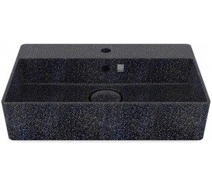 Woodio håndvask 60 x 40 cm ECO - Polar hvid